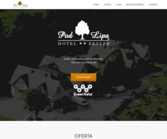 Zajazdpodlipa.com(Hotel Brzozów) Screenshot