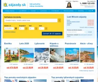 Zajazdy.sk(Pohodlný nákup dovolenky so Zájazdy.sk) Screenshot