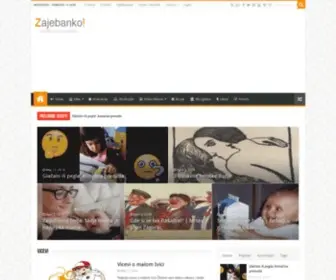 Zajebanko.com(Portal dobre zabave) Screenshot