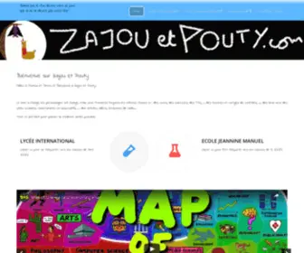 Zajouetpouty.com(Zajou et Pouty) Screenshot