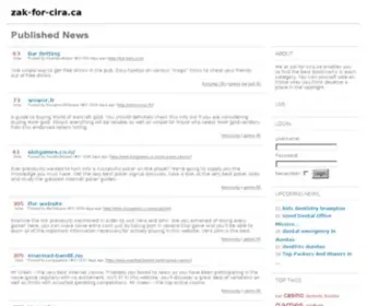 Zak-For-Cira.ca Screenshot