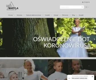 Zak-Pallotti.pl(Alby, stroje komunijne dla chłopców i dziewczynek) Screenshot