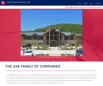 Zakcompanies.com(Companies, Inc) Screenshot