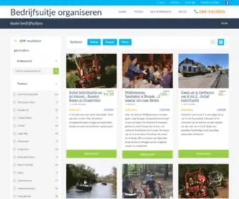 Zakelijkuit.nl(Leuke bedrijfsuitjes) Screenshot