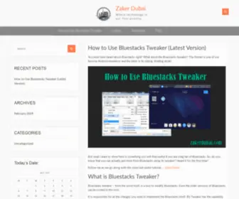 Zakerdubai.com(Where technology) Screenshot