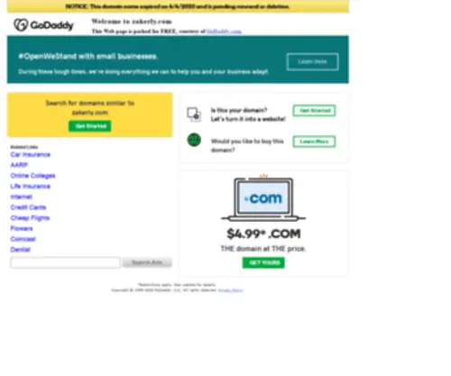 Zakerly.com(موقع) Screenshot