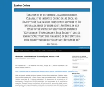 Zakhor-Online.com(Zakhor Online) Screenshot