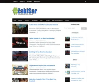 Zakisar.com(Game ppsspp) Screenshot