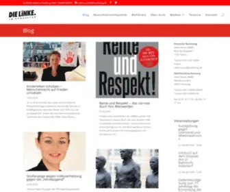 Zaklinnastic.de(Zaklin nastic (mdb) die linke) Screenshot