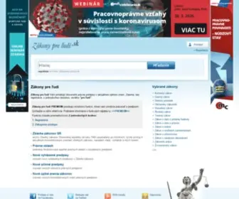 Zakonypreludi.sk(Zákon) Screenshot