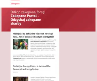 Zakopaneportal.pl(Zakopane Portal) Screenshot