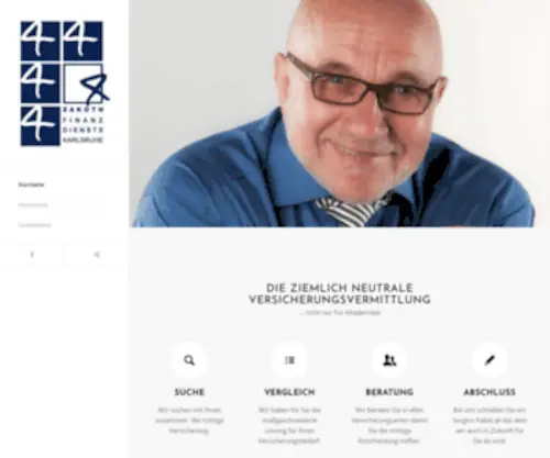 Zakoth.de(Wolfgang Zakoth Finanzdienste und Versicherungen) Screenshot