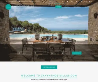 Zakynthos-Villas.com(Zakynthos Villas) Screenshot