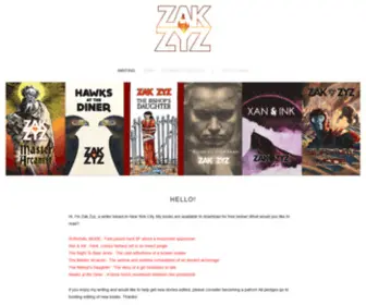 ZakZyz.com(Zak Zyz) Screenshot