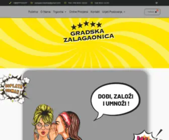 Zalagaonice.com(Gradske Zalagaonice) Screenshot