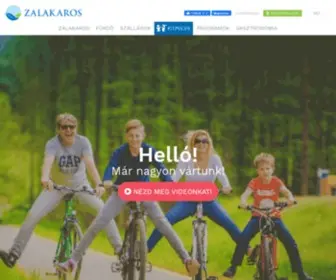 Zalakaros.hu(Fedezd fel az élményt) Screenshot