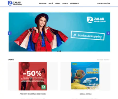 Zalauvaluecentre.ro(Bun venit la Zalau Value Centre) Screenshot