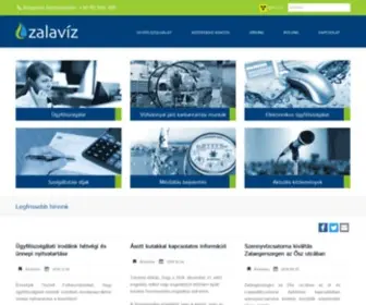 Zalaviz.hu(ZALAVÍZ) Screenshot