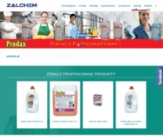 Zalchem.pl(Proszki do prania) Screenshot