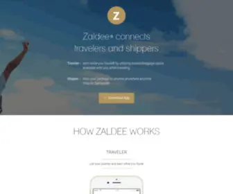 Zaldee.com(Travel) Screenshot