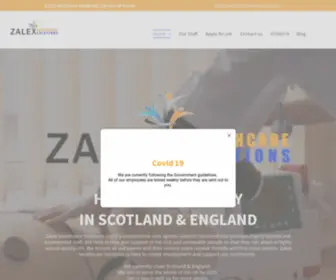 Zalexhealthcaresolutions.co.uk(Zalex Healthcare Solutions Ltd) Screenshot