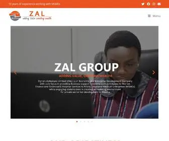 Zalgroup.org.ng(Promoting Economic and Business Development in Nigeria) Screenshot