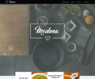 ZalogajNica-Modena.hr(Zalogajnica Modena) Screenshot