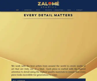 Zalomeztudios.com(Zalomé Ztudios) Screenshot