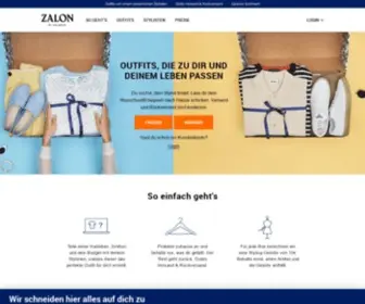 Zalon.de(Persönliche Stilberatung online) Screenshot