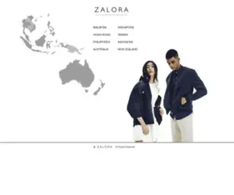 Zalora.com(ASIA'S LEADING ONLINE FASHION DESTINATION) Screenshot