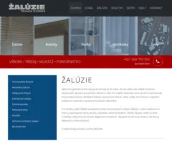 Zaluzia.eu(Zaluzia) Screenshot