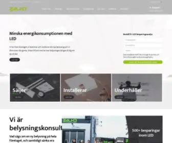 Zalvo.se(Belysningskonsult) Screenshot