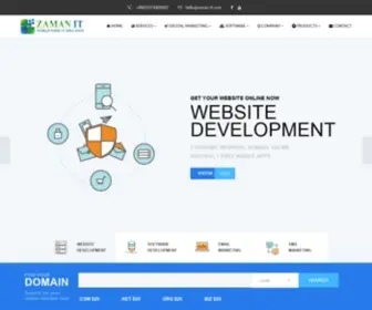 Zaman-IT.com(Best Web Development Company in Bangladesh) Screenshot