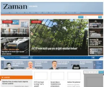 Zaman.com.tr(Türkiye’nin haber sitesi) Screenshot