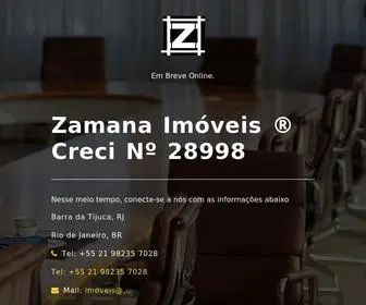 Zamanaimoveis.com.br(Zamana Imóveis) Screenshot