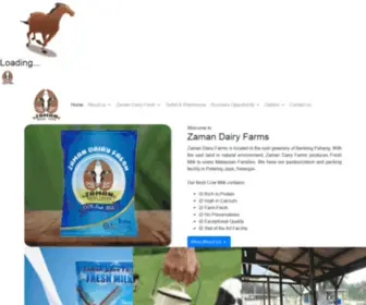 Zamandairyfarm.com.my(Zaman Dairy Farms) Screenshot