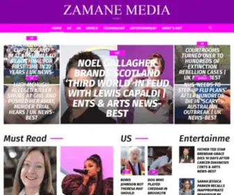 Zamanemedia.com(ZamanMedia Agency) Screenshot