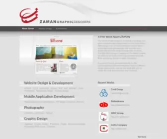 Zamangraphic.com(Zaman Graphic) Screenshot