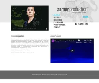 Zamanproduction.com(Zaman Production) Screenshot