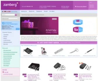 Zamberg.com(German Manicure Sets) Screenshot