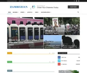 Zambezian.com(Zambezian) Screenshot