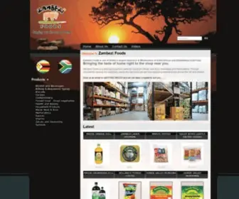 Zambezifoods.com(Zambezifoods) Screenshot