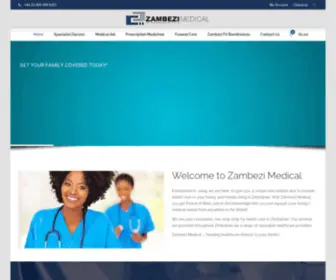 Zambezimedical.com(Zambezi Medical) Screenshot