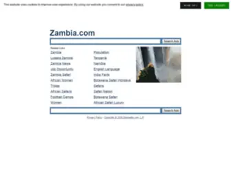 Zambia.com(Zambia) Screenshot