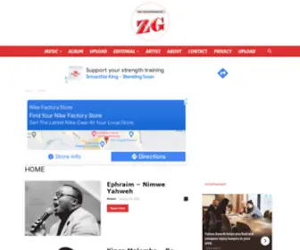 Zambiangospel.com(Zambiangospel) Screenshot