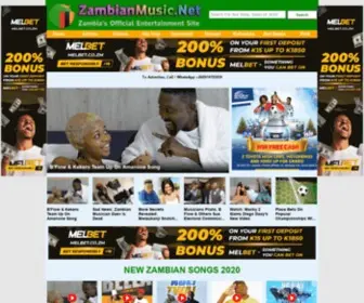 Zambianmusic.net(Download Zambian Music) Screenshot