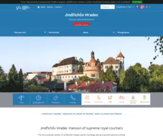 Zamek-Jindrichuvhradec.cz(Státní hrad a zámek Jindřichův Hradec) Screenshot