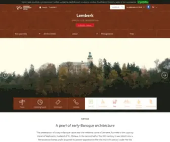 Zamek-Lemberk.cz(Titulní strana) Screenshot