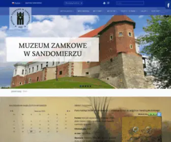 Zamek-Sandomierz.pl(Aktualności) Screenshot