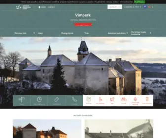 Zamek-Vimperk.cz(Státní) Screenshot